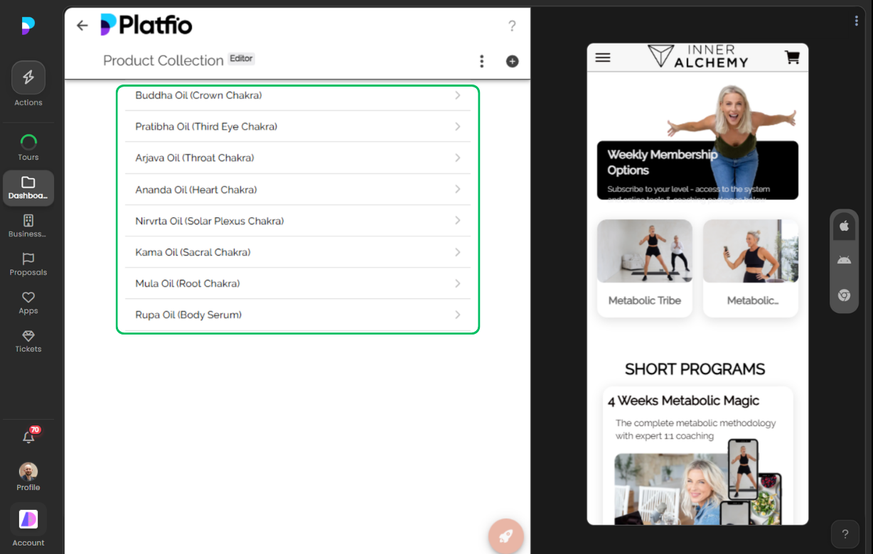 03 products screenshot