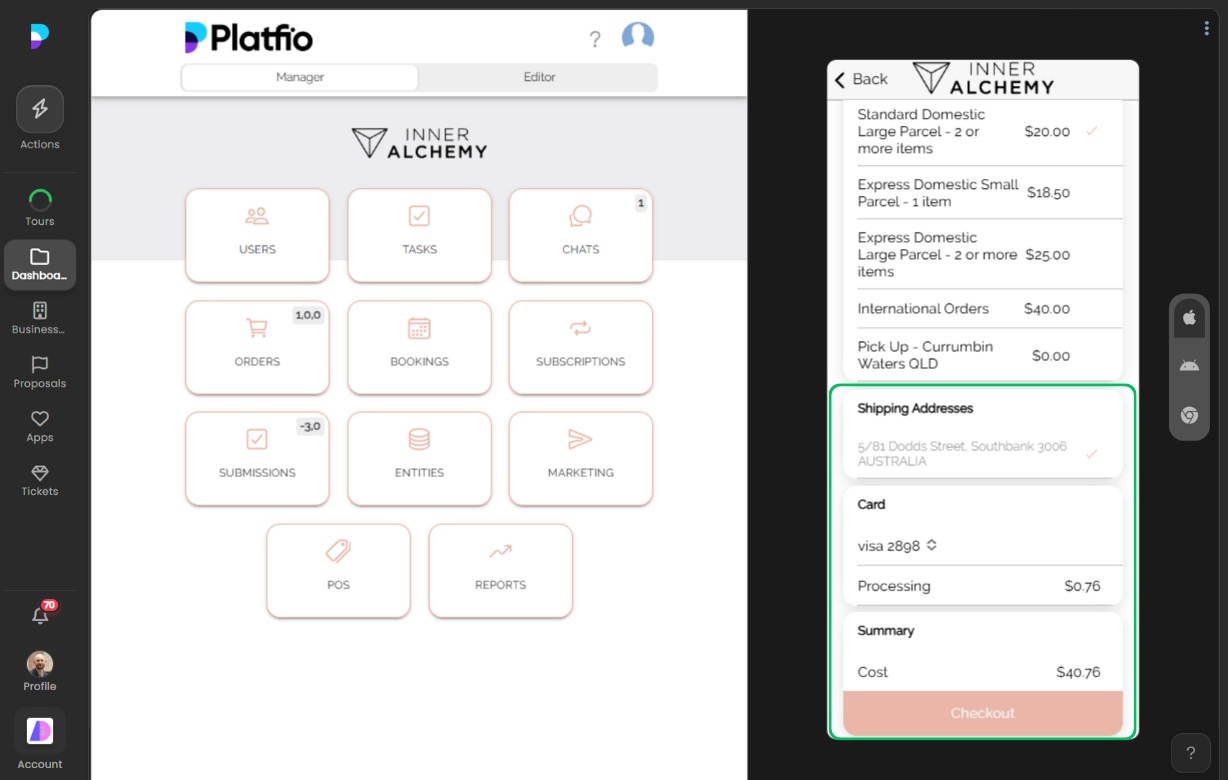 15 checkout screenshot