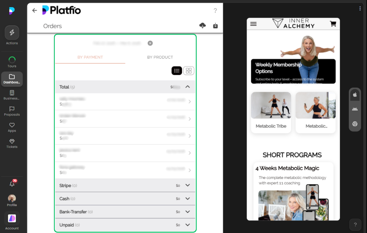 23 reports bypayment screenshot
