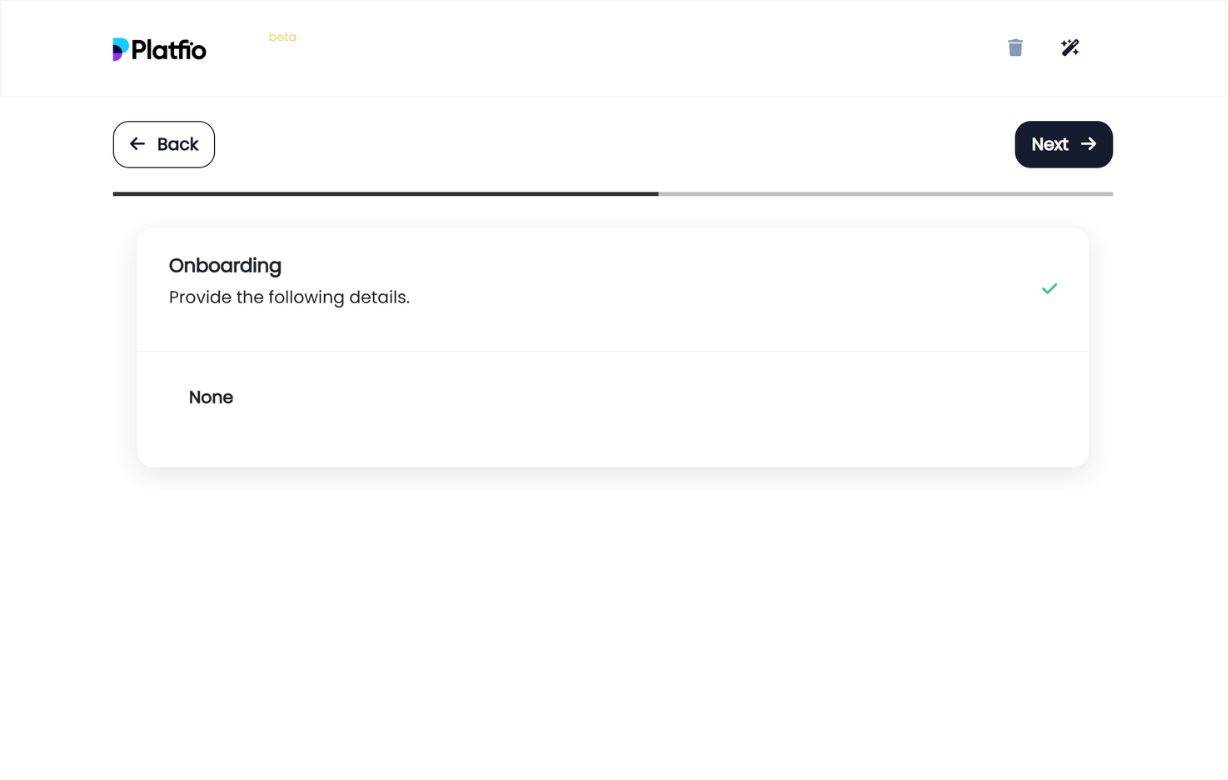 Onboarding Preferences